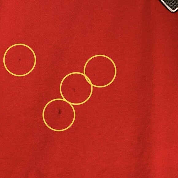 Ducati Corse T-shirt Size 2XL Red Embroidered Patch Emblem Double Sided - Picture 6 of 6